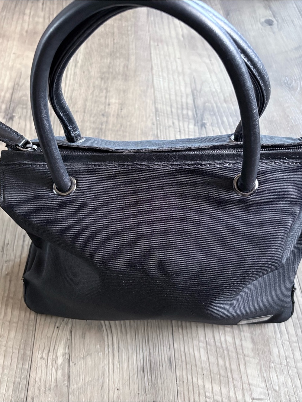 Classic Black Women’s Top-Handle Tote Bag